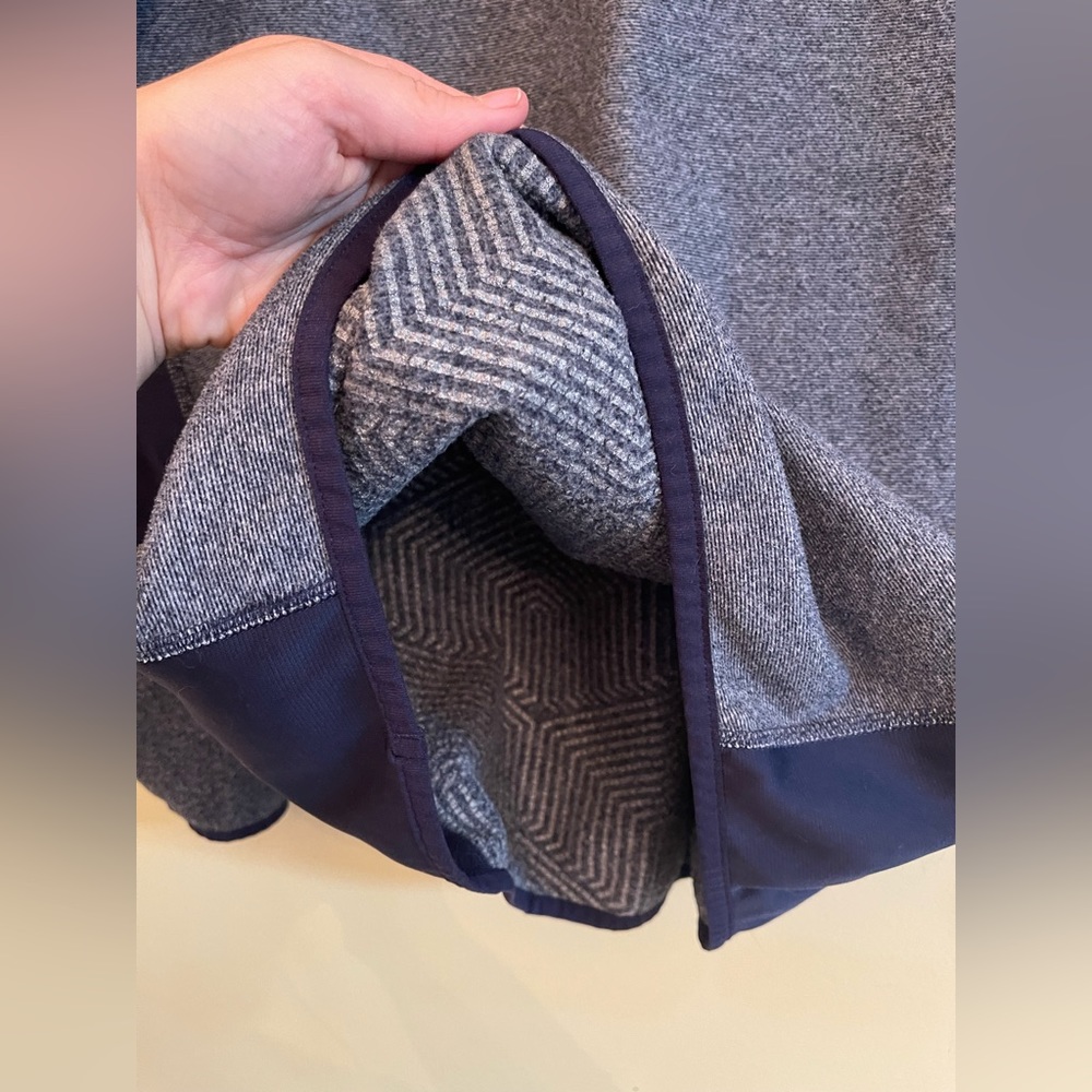 Men's Under Armour Half Zip Sweater Gray Size S - Picture 9 of 11